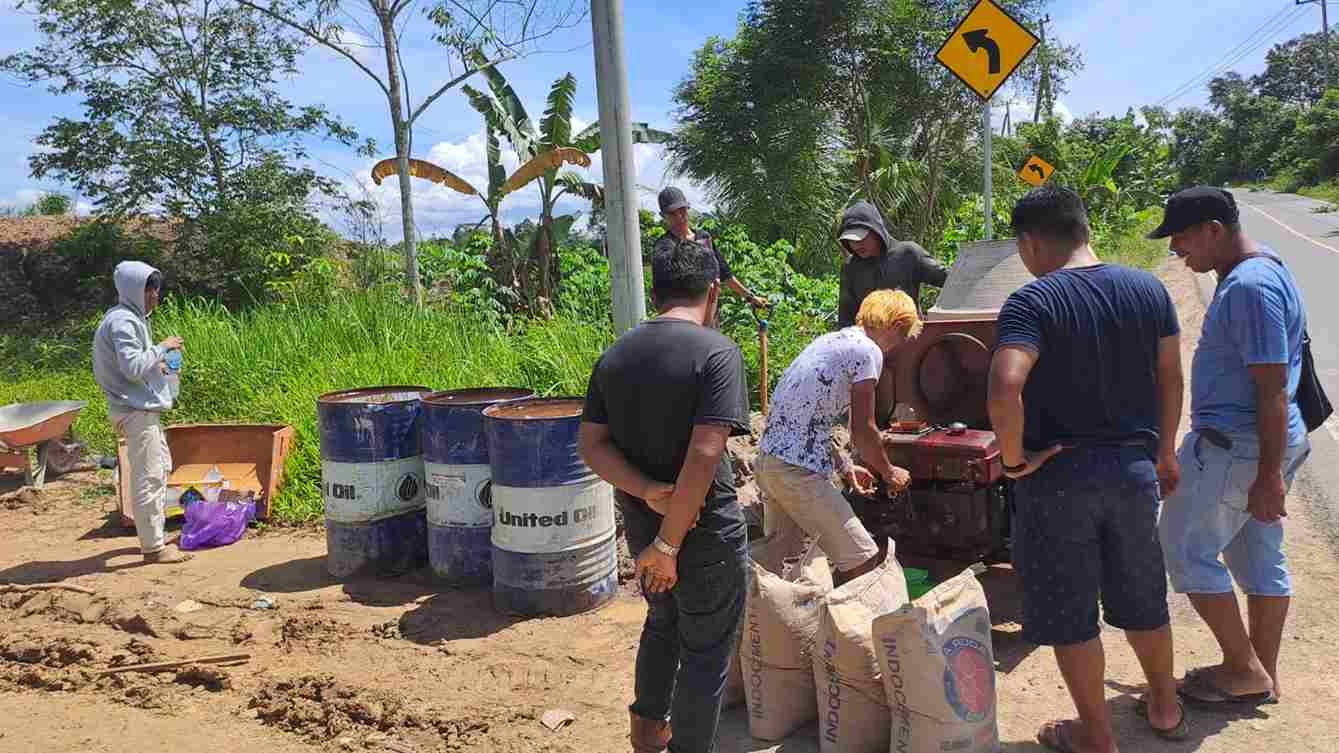 Sahabat Agus Preservasi Jalan Secara Mandiri