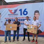 Bagi Doorprize dan Senam Sehat DPD Perindo Berau