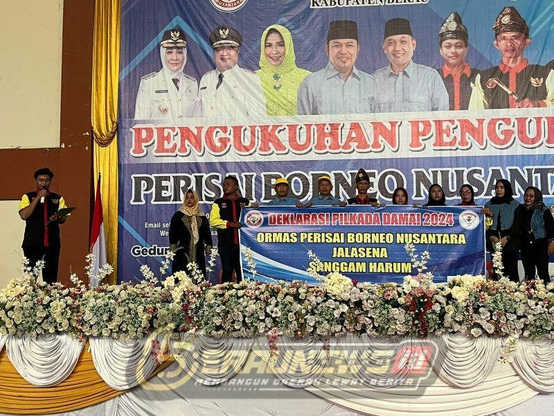 Netralitas dan Demokrasi Bermartabat: Perisai Borneo Nusantara Deklarasikan Pilkada Damai