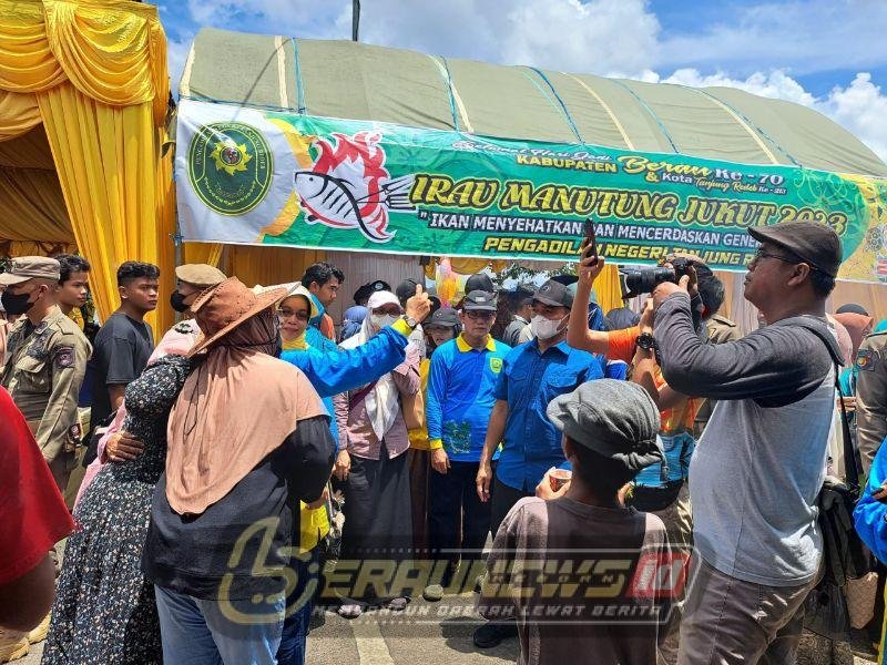 Dinas Perikanan Berau Tambah Petak di Festival Manutung Jukut, Antusiasme Membludak!