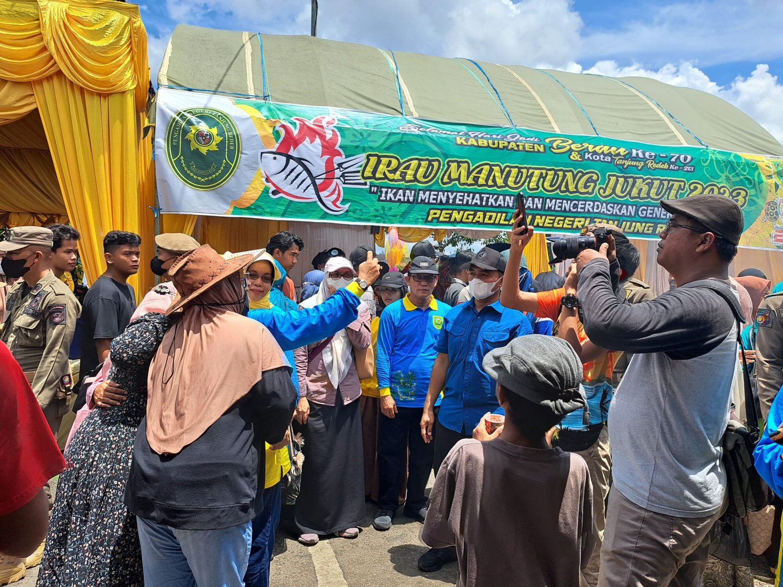 Ratusan Petak Siap Dipakai, Manuntung Jukut 2024 Semakin Meriah