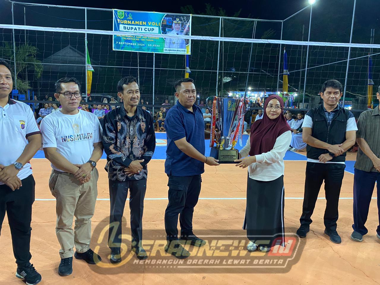 Turnamen Voli Bupati Cup: Sportivitas dan Pembinaan Atlet Jadi Fokus Utama