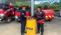 Sigap Hadapi Karhutla, PT HSB Dukung BPBD Berau dengan Bantuan BBM dan Logistik