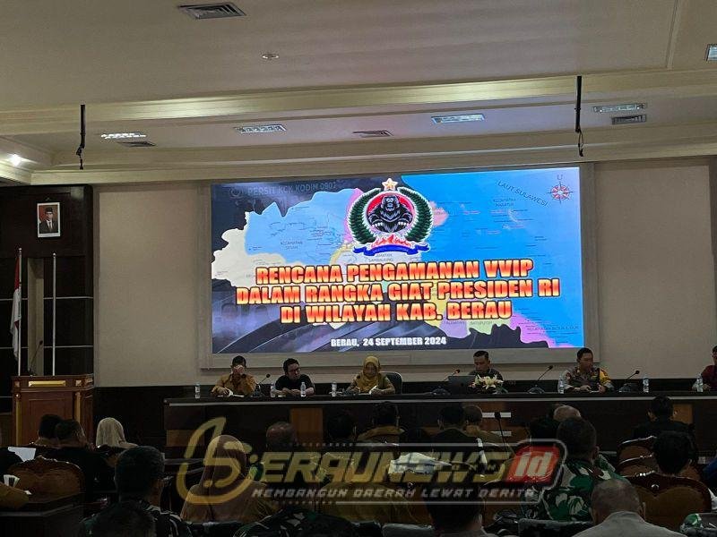 Menjelang Kunjungan Presiden, Semua Pihak Bersinergi untuk Keamanan di Berau