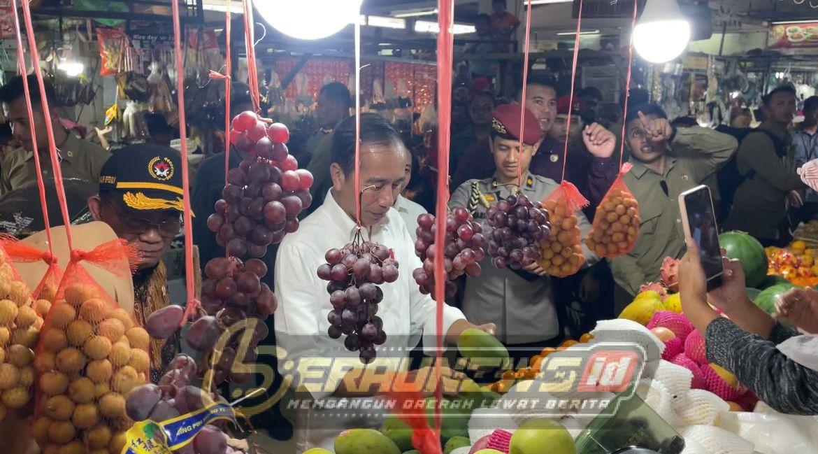 Presiden Jokowi Puji Stabilitas Harga Sembako di Berau