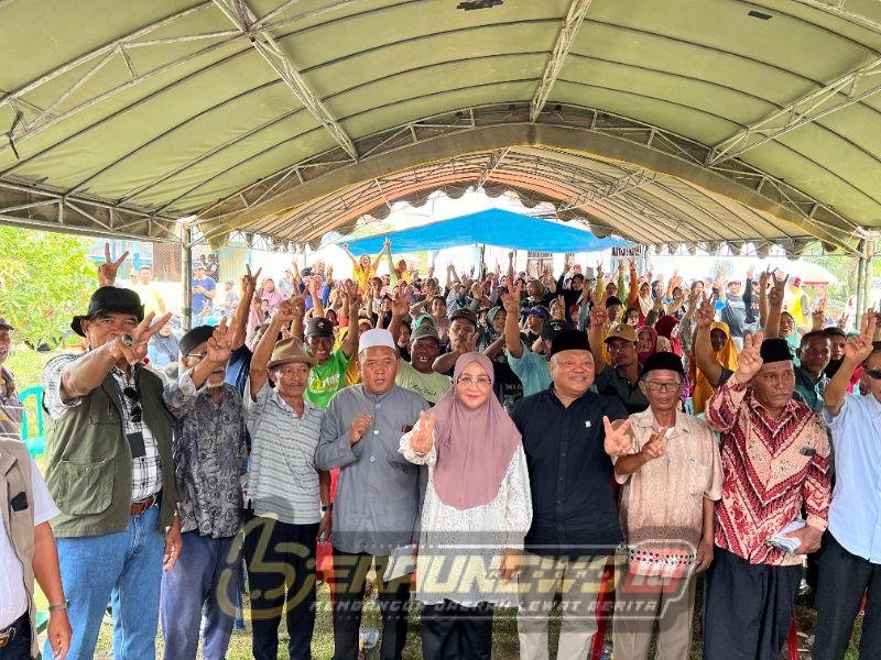 Ratusan Emak-Emak Sambut Antusias Kampanye Sri Juniarsih-Gamalis di Labanan Makarti