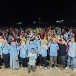 Ratusan Warga Bumi Jaya Antusias Sambut 24 Program Unggulan Madri Pani-Agus Wahyudi
