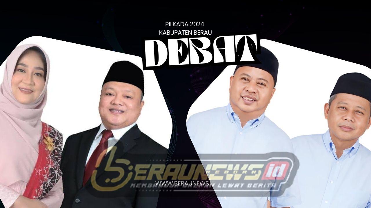 Catat Tanggalnya! Debat Publik Pilbup Berau 2024 Siap Disiarkan di Televisi Nasional