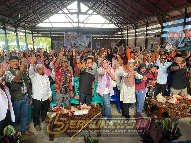 Bawa Bukti, Bukan Janji: Sri Juniarsih-Gamalis Siap Lanjutkan Perubahan Berau