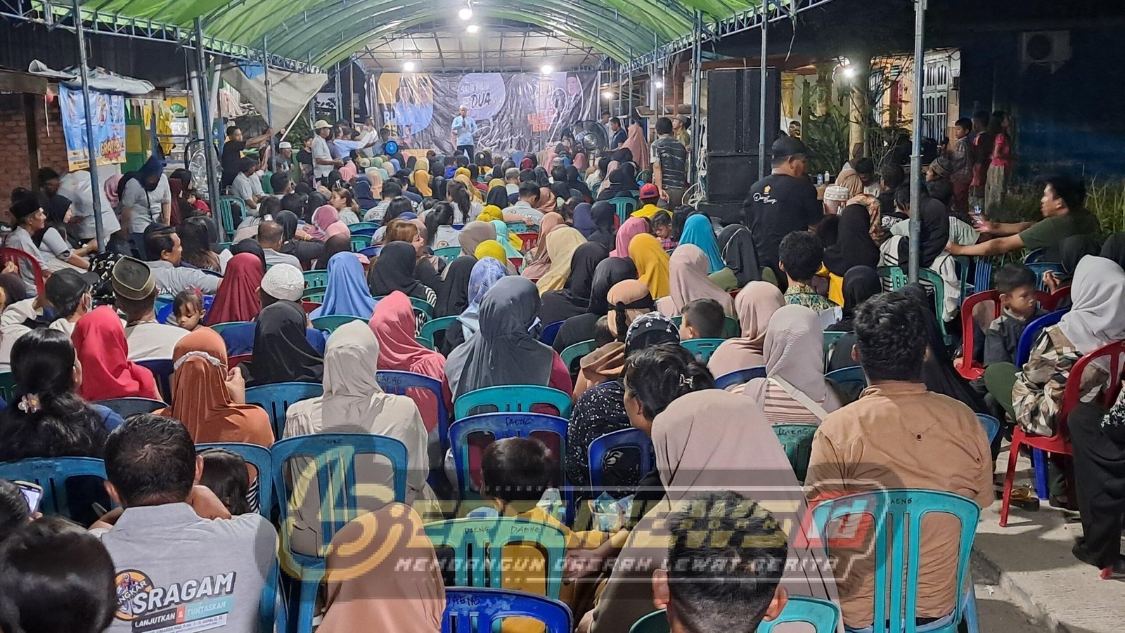 Kampanye SraGam Disambut Antusias Warga Manunggal, Bukti Kerja Nyata Dipaparkan