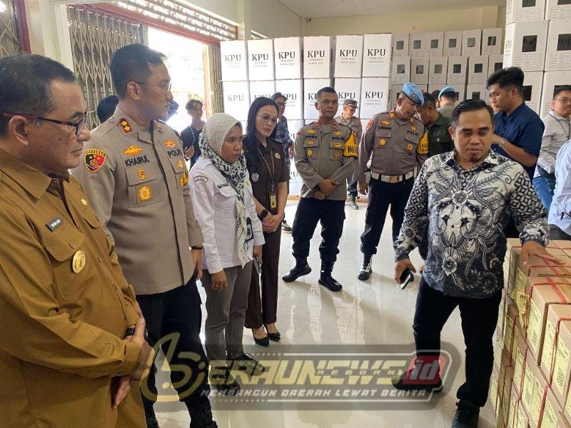 Sisa Formulir Menunggu, KPU Berau Mulai Proses Sortir dan Pelipatan Surat Suara