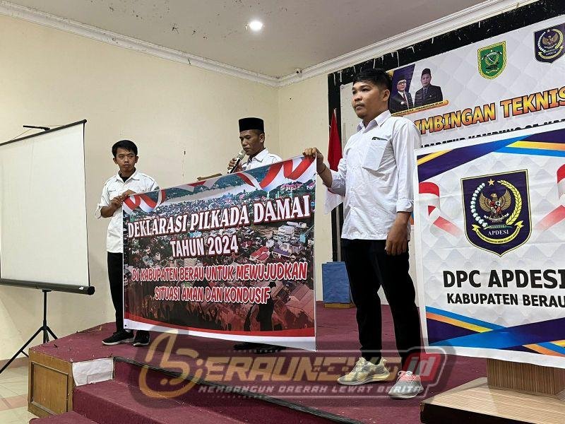 APDESI Berau Gaungkan Pilkada Damai 2024: Jaga Kondusifitas hingga ke Tingkat Desa