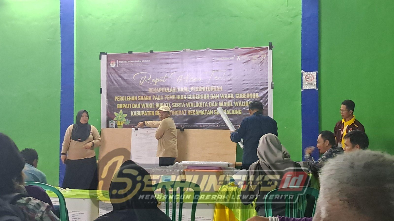 Sambaliung Gelar Rekapitulasi Hari Ini, Dijaga Ketat Aparat Keamanan