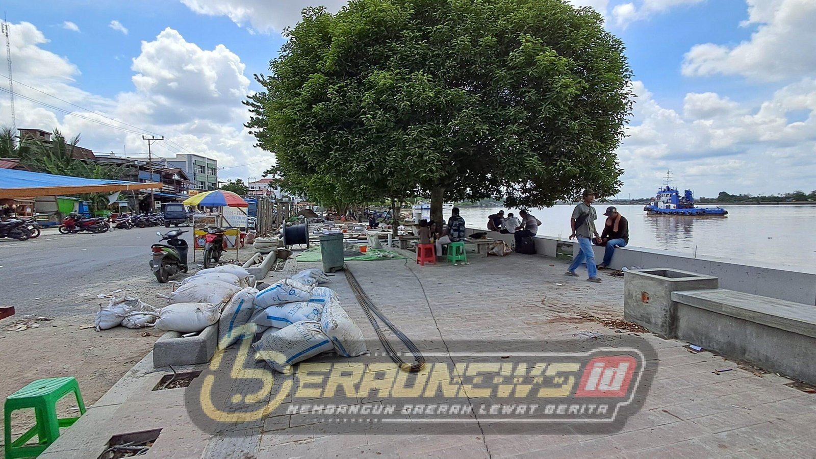 Revitalisasi Tepian Teratai Sudah Capai 50 Persen