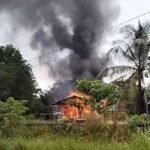 Innalillahi!!! Seorang Lansia Tewas Dalam Kebakaran di Kampung Batu Putih