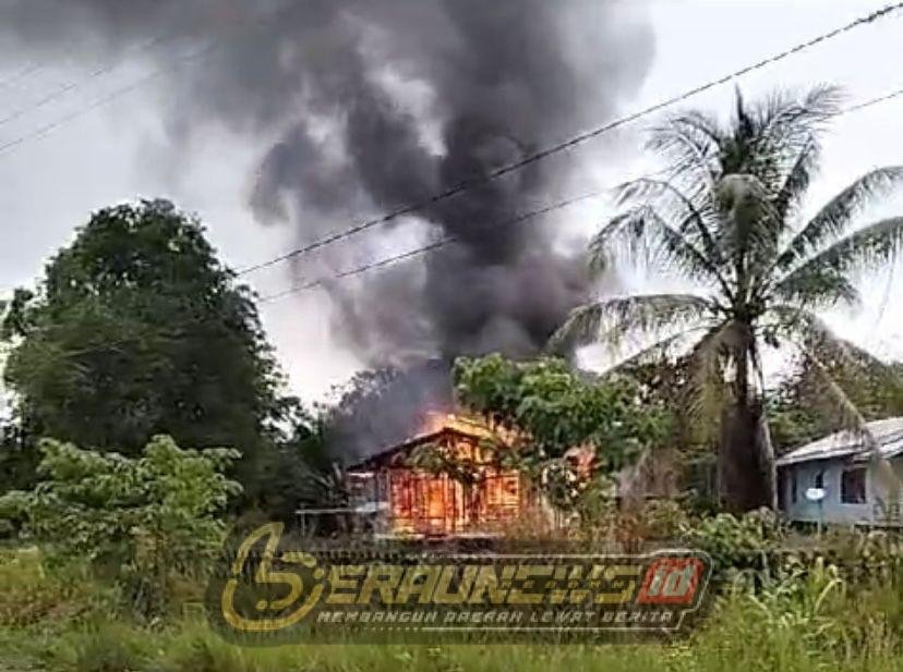 Innalillahi!!! Seorang Lansia Tewas Dalam Kebakaran di Kampung Batu Putih