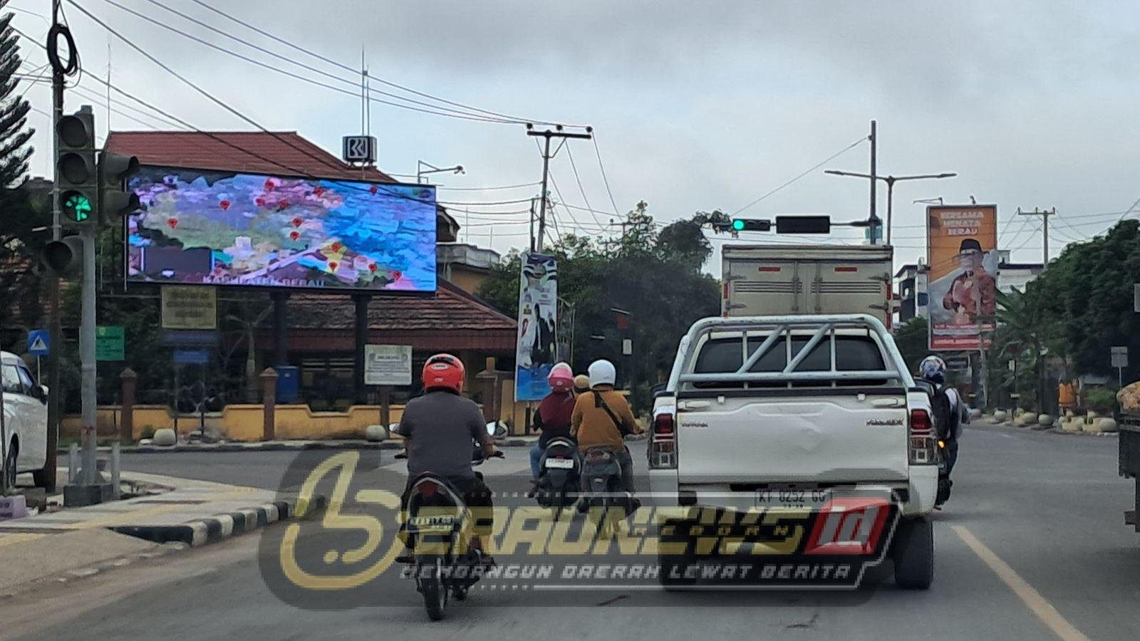 Masyarakat Berau Apresiasi Pemasangan Videotron: Jadi Wadah Edukasi