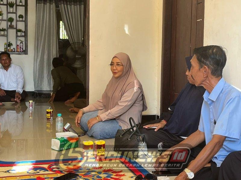 Silaturahmi di Kampung Tunggal Bumi, Sri Juniarsih Gaungkan Komitmen untuk Petani dan Infrastruktur Talisayan