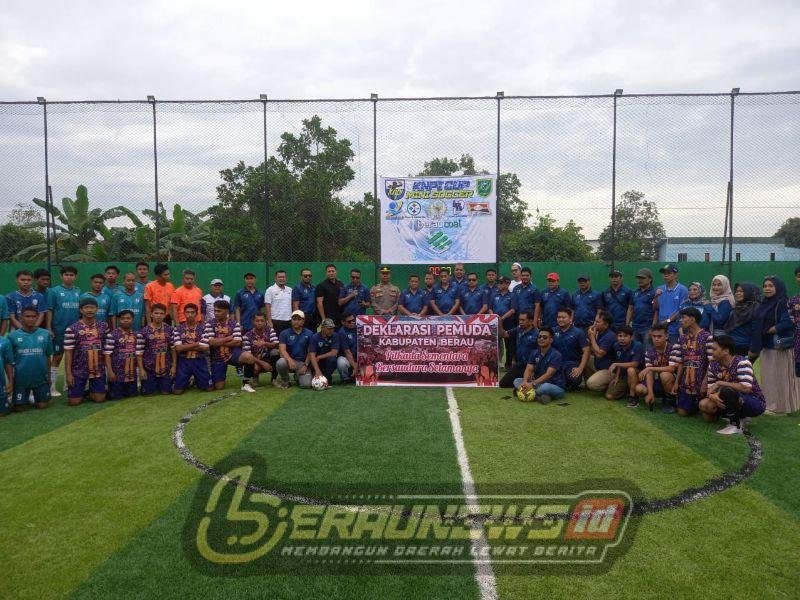KNPI Berau Gelar Mini Soccer Cup 2024, Gaungkan Deklarasi Pilkada Damai