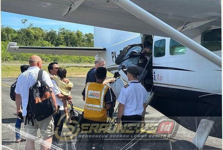 Pulau Maratua Makin Terjangkau, Penerbangan Perintis 2025 Kembali Mengudara