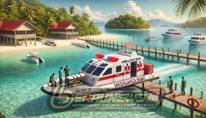 Pulau Derawan Dapat Tambahan Tenaga Medis dan Ambulans Laut Tahun Ini