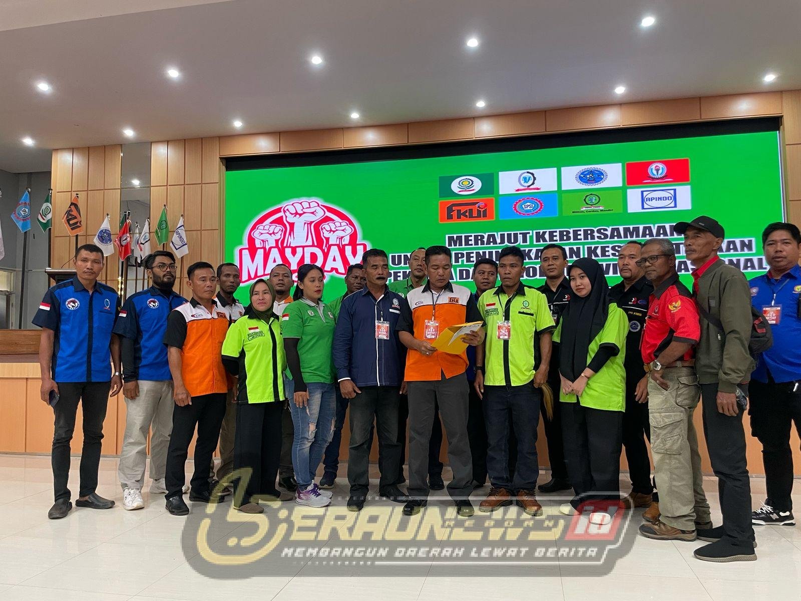 Aliansi Buruh Berau Beri Rapor Merah untuk Disnakertrans