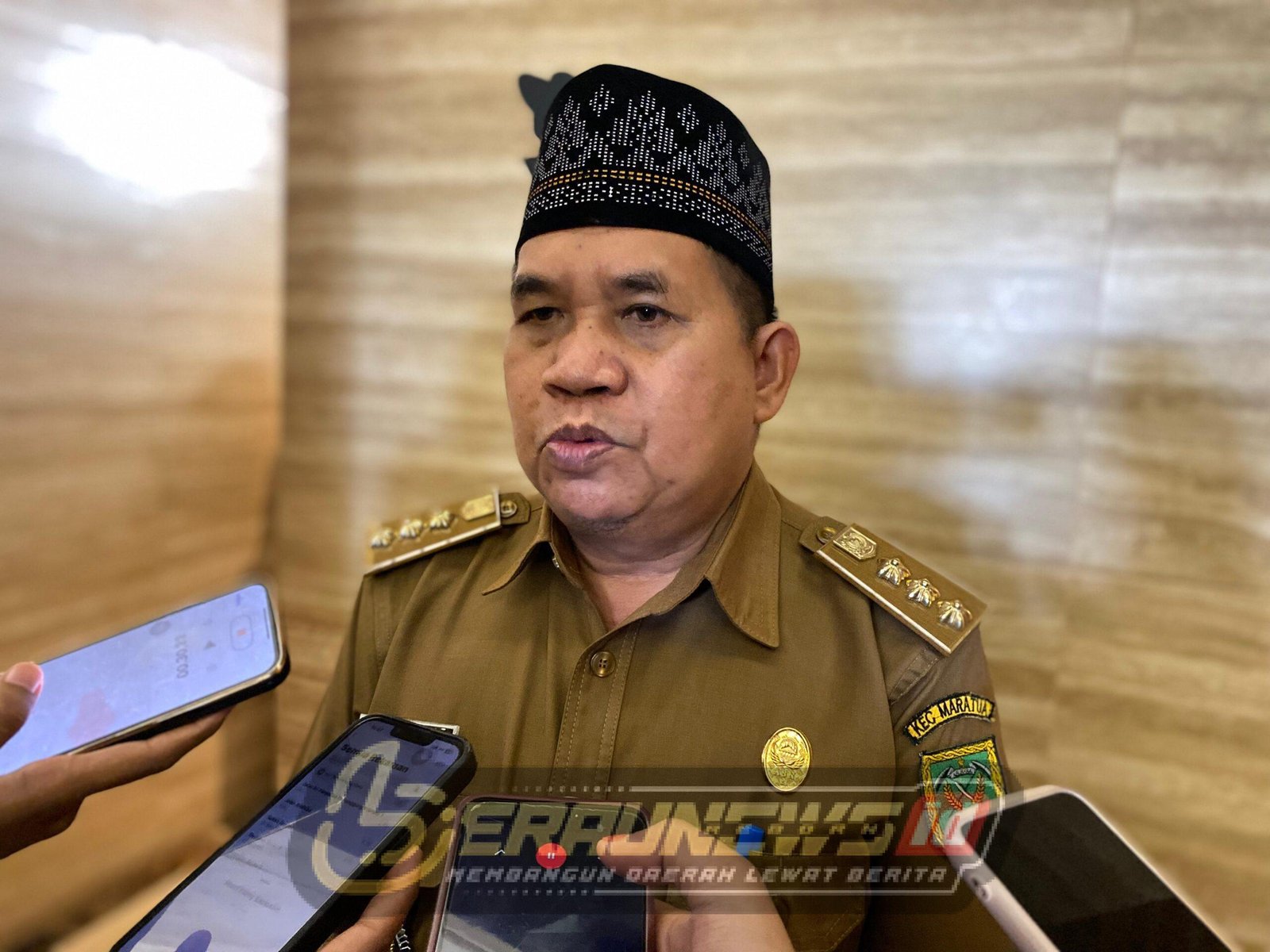 Pelayanan Kecamatan Maratua Terbatas, Kantor Rusak Belum Juga Diperbaiki Sejak Februari