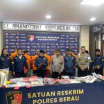 Polres Berau Ungkap 6 Kasus Menggemparkan