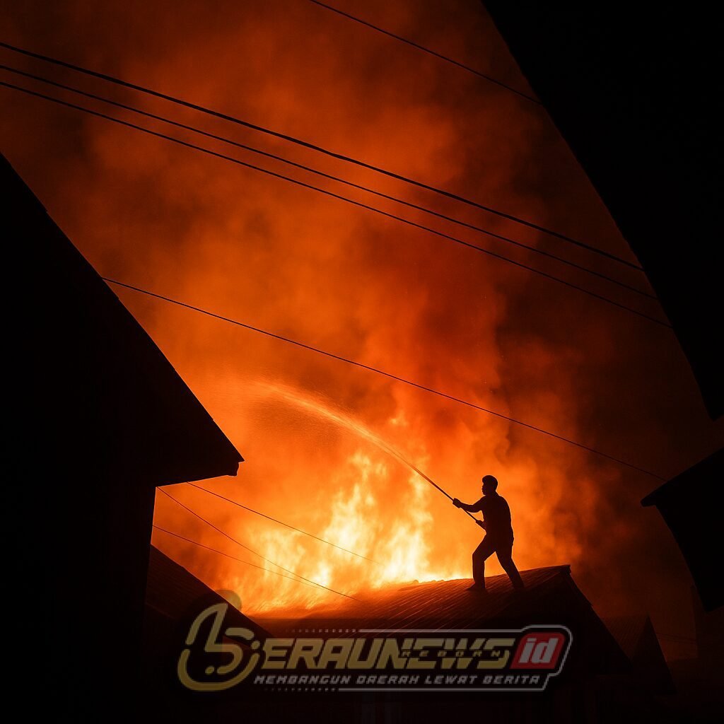 Pelaku Pembakaran Rumah di Tanjung Redeb Ternyata Relawan Damkar