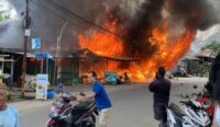 Tiga Bangunan di Sambaliung Ludes Terbakar, Asal Api Masih Misteri