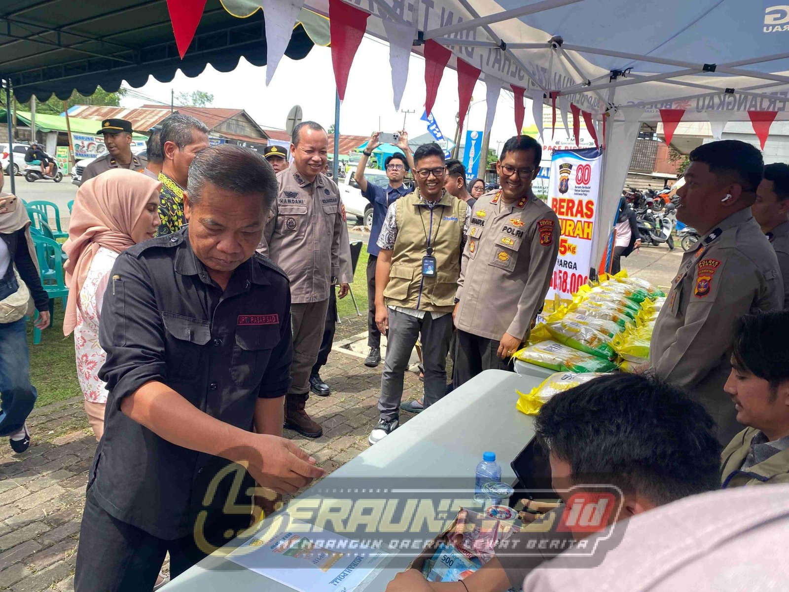 Target 400 Ton Beras Murah: Polres Berau Siapkan Gerai Hingga Desember