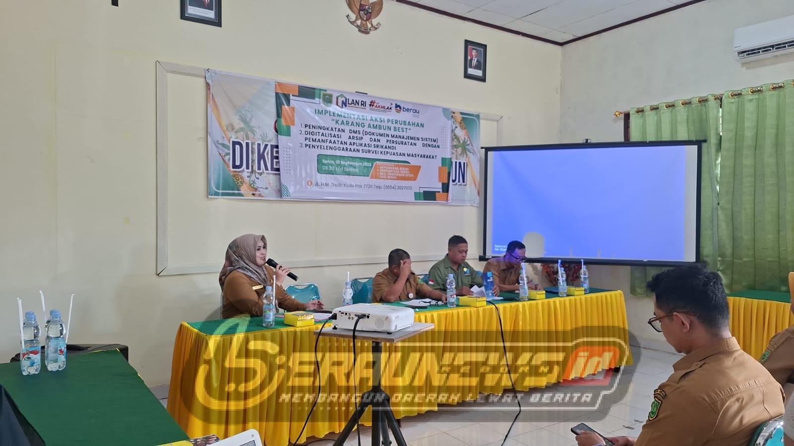 Lewat Program “BEST”, Karang Ambun Tegaskan Komitmen Pelayanan Publik Prima