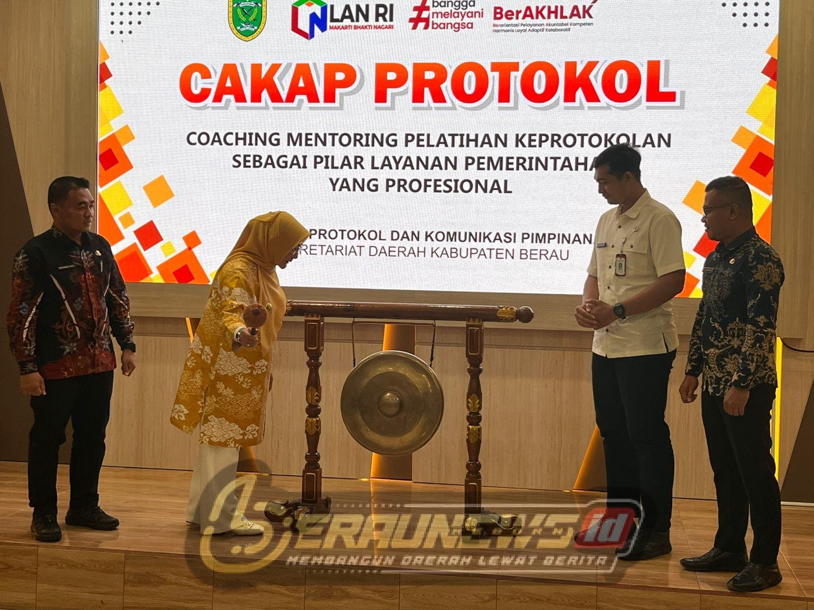 Layanan Pemerintahan Berau Ditopang Peningkatan Kapasitas Protokol
