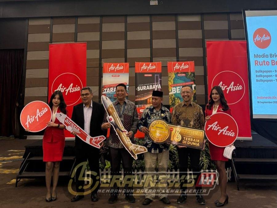 AirAsia Sambungkan Balikpapan, Surabaya, dan Thailand Mulai Oktober 2025