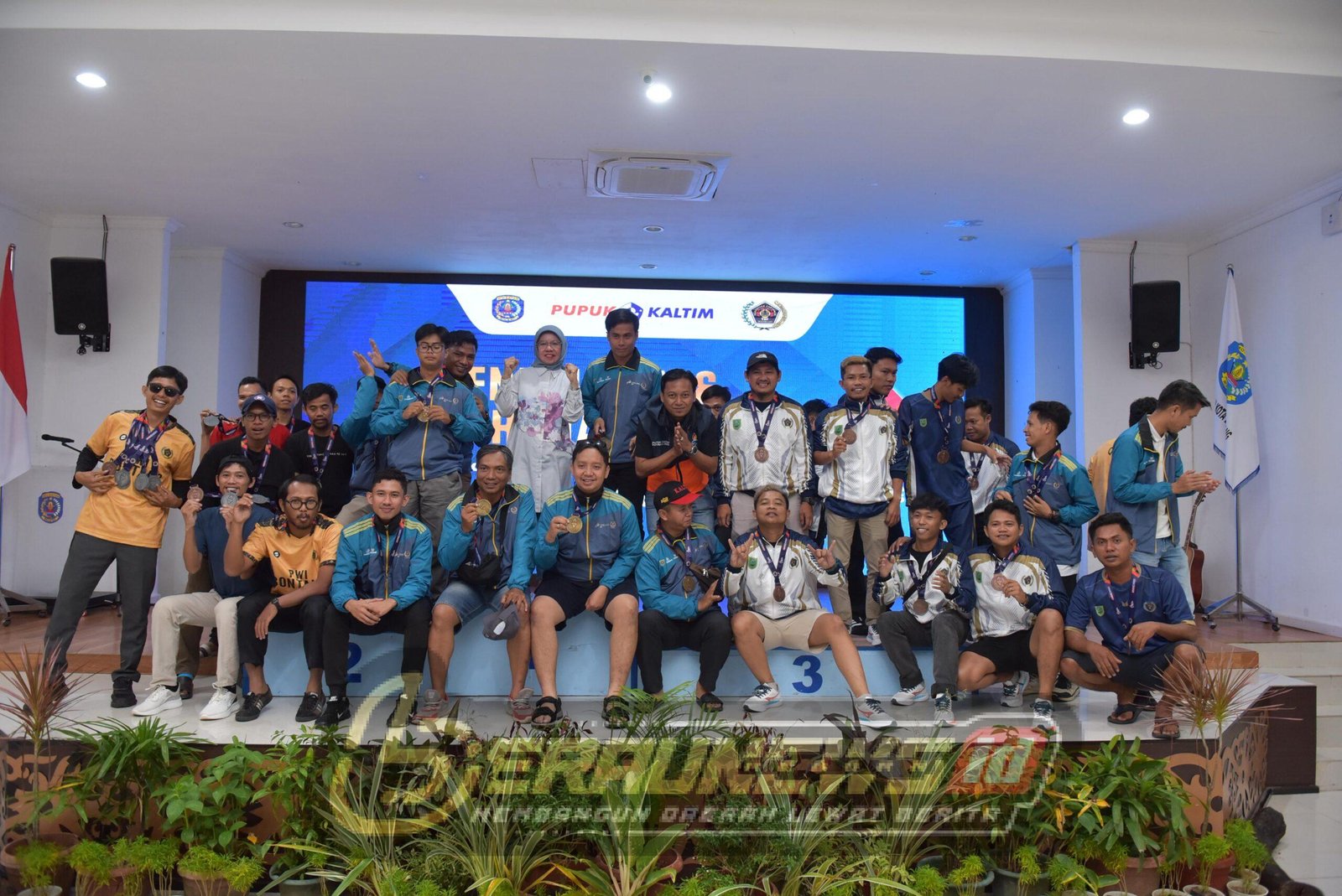 PWI Berau Raih Juara III Futsal di Pupuk Kaltim Porwada 2025 Bontang