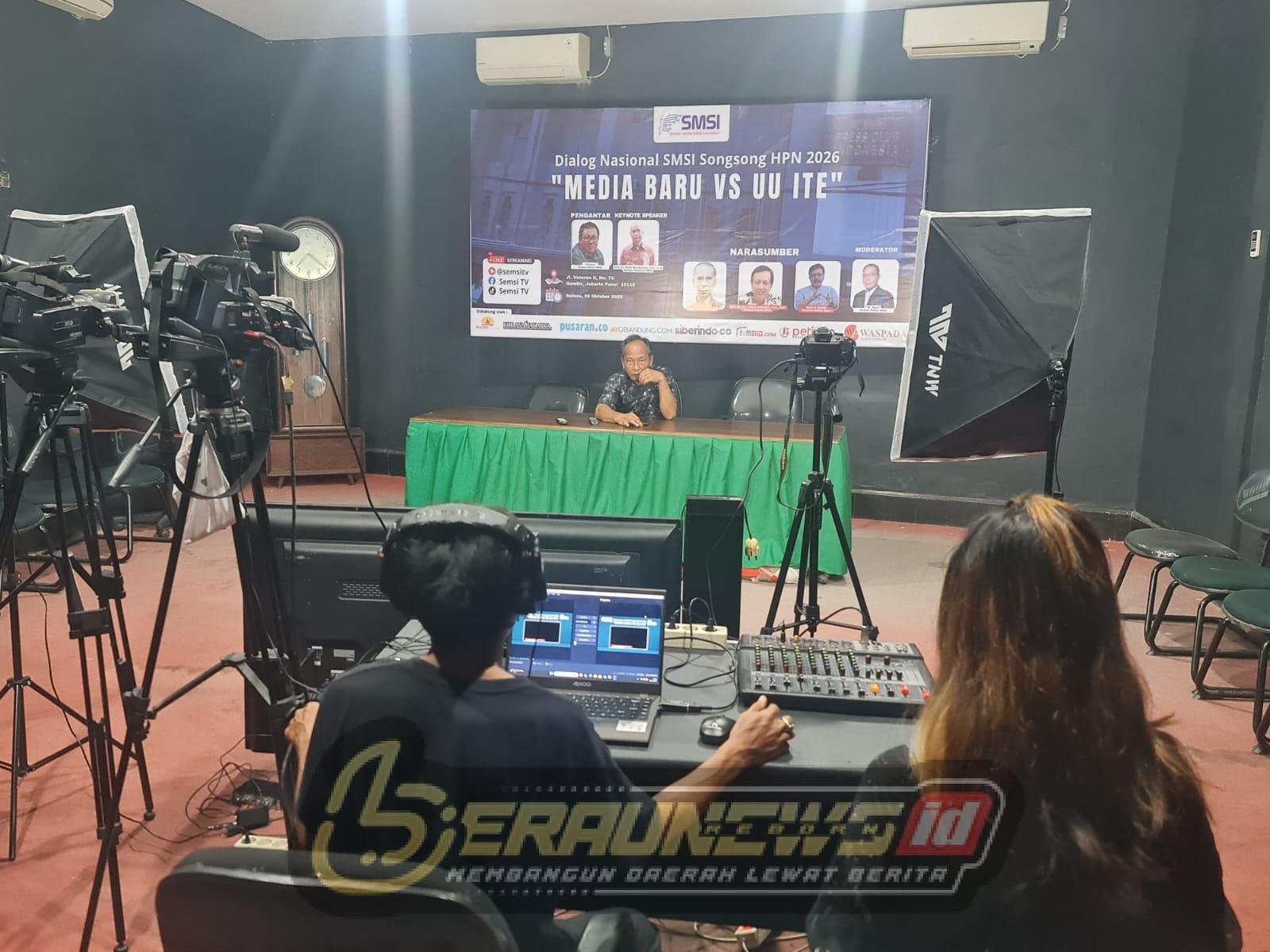 Diskusi Nasional SMSI akan Mengupas Tuntas Media Baru dan UU ITE