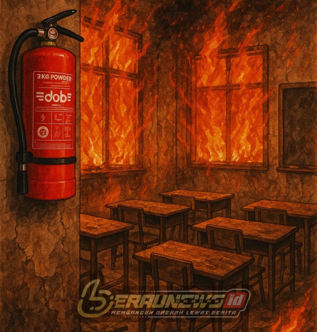 Minim Antisipasi, Sekolah di Berau Belum Dilengkapi Alat Pemadam Api Ringan