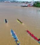 ‎Pendayung Lokal Diutamakan, 31 Tim Siap Adu Cepat di Lomba Perahu Tradisional Berau