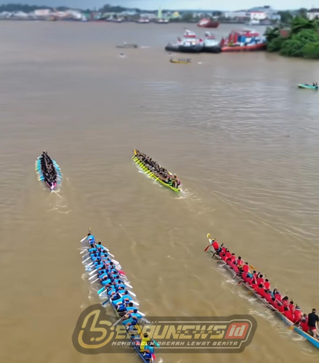 Pendayung Lokal Diutamakan, 31 Tim Siap Adu Cepat di Lomba Perahu Tradisional Berau