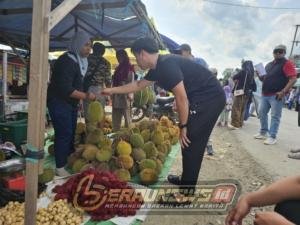 Ribuan Warga Padati Festival Durian Antutan, 800 Buah Ludes Dibagi Gratis