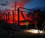 Api Berkobar di Long Peso, 3 Rumah Warga Tak Terselamatkan