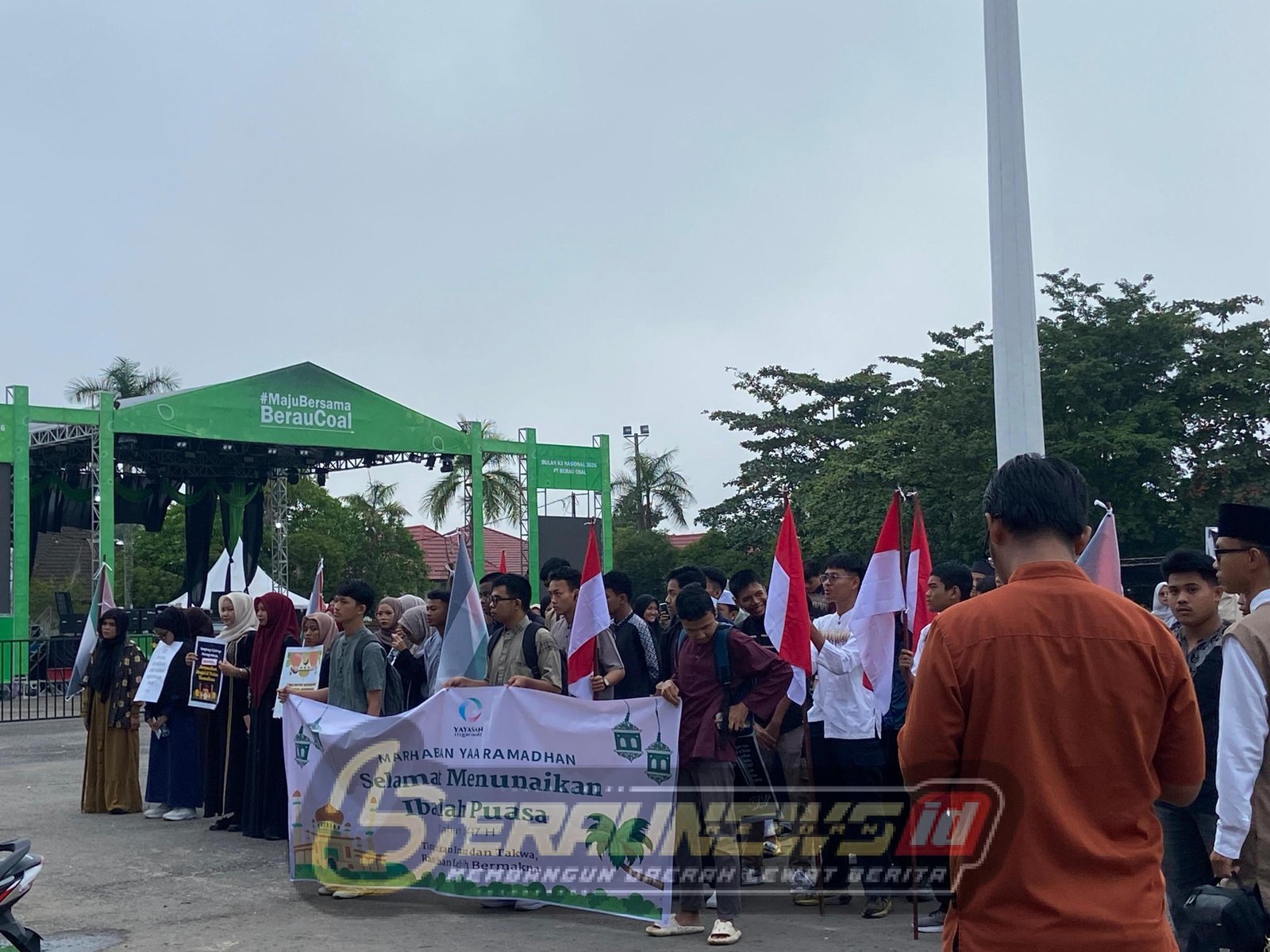 Long March 1,5 Km hingga Tausiyah, Cara Kreatif Yayasan Itqon Smart Berau Sambut Ramadan