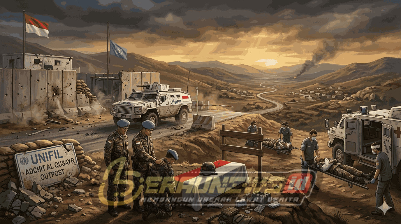 Pemerintah RI Kecam Serangan di Lebanon, Satu Peacekeeper Indonesia Gugur di UNIFIL