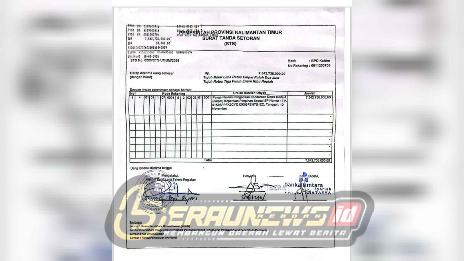 Pemprov Kaltim Kembalikan Mobil Dinas Range Rover Gubernur ke Penyedia