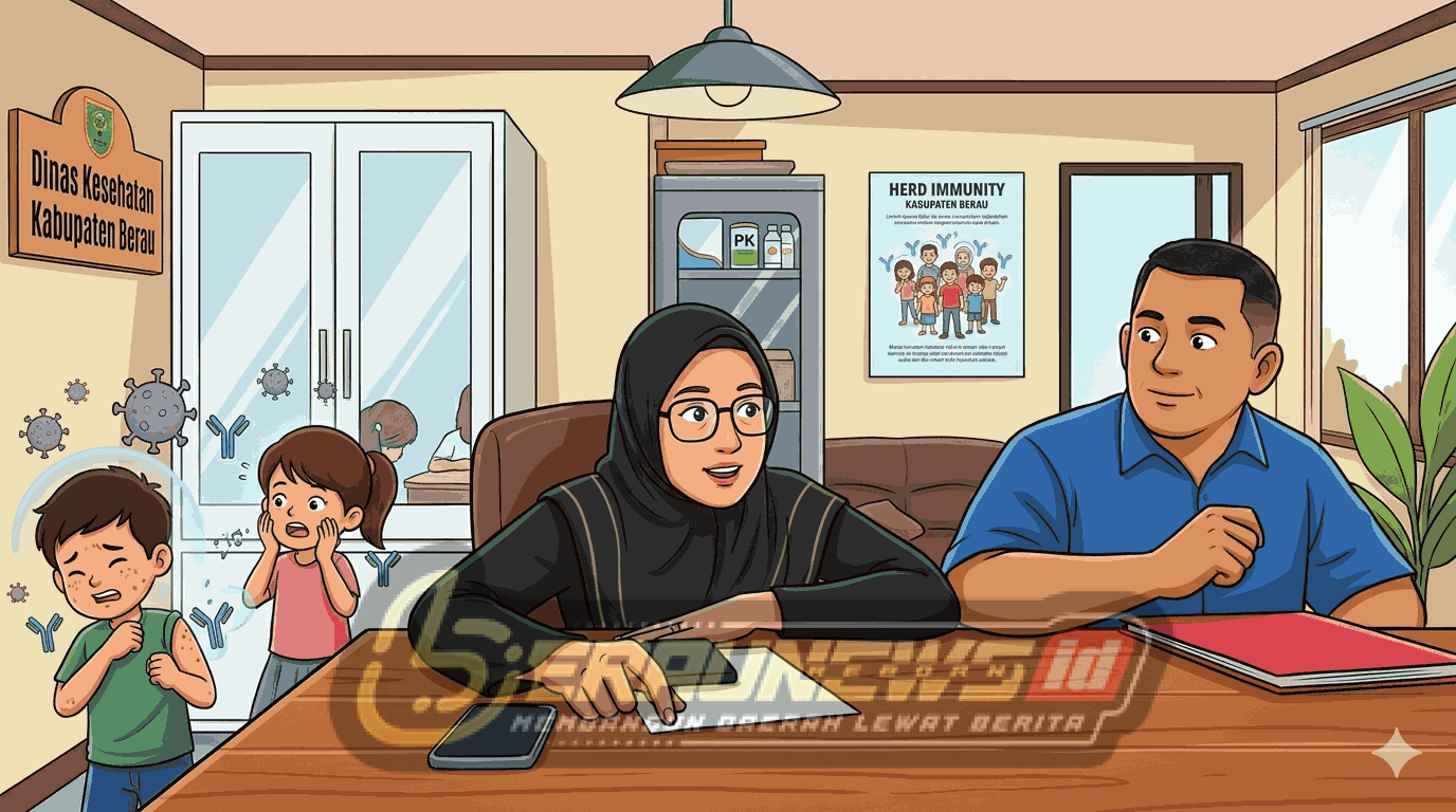 Campak Sangat Mudah Menular, Dinkes Berau Ingatkan Pentingnya Imunisasi Anak