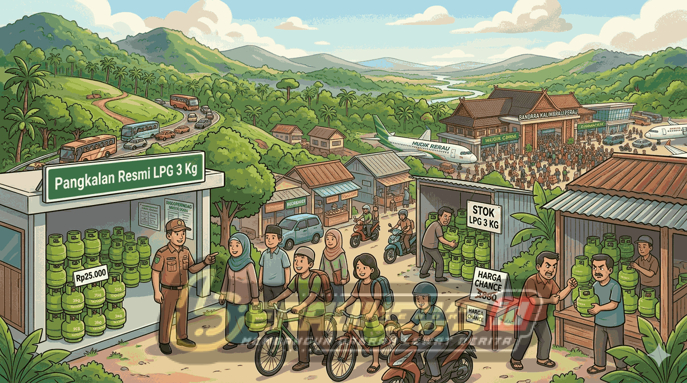 Harga LPG Tembus Rp40 Ribu? Diskoperindag Ancam Tindak Pelaku Penimbunan