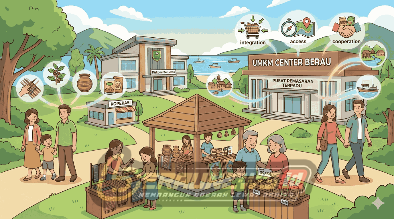 Berau Siapkan UMKM Center sebagai Pusat Produk Lokal, Realisasi Tunggu Bantuan Keuangan Kaltim