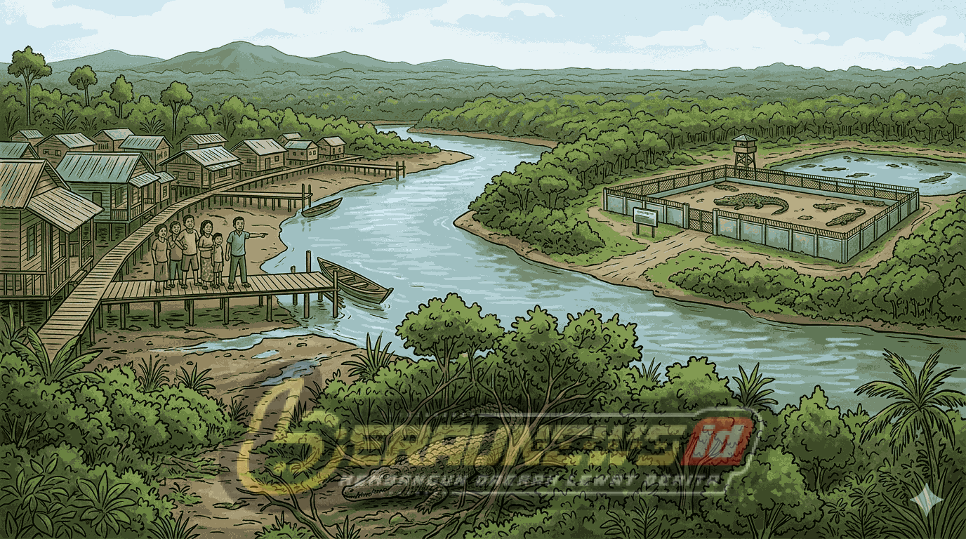 Serangan Buaya Kian Meresahkan, DPRD Berau Desak Pemerintah Segera Bangun Penangkaran