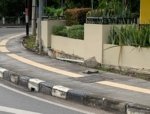 Keselamatan Pengendara Terancam, Rambu Roboh di Sejumlah Titik Jalan Berau