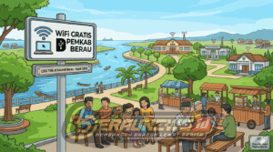 Internet Gratis Menjangkau 100 Kampung di Berau, Pemkab Siapkan Penguatan Jaringan Tahun Ini